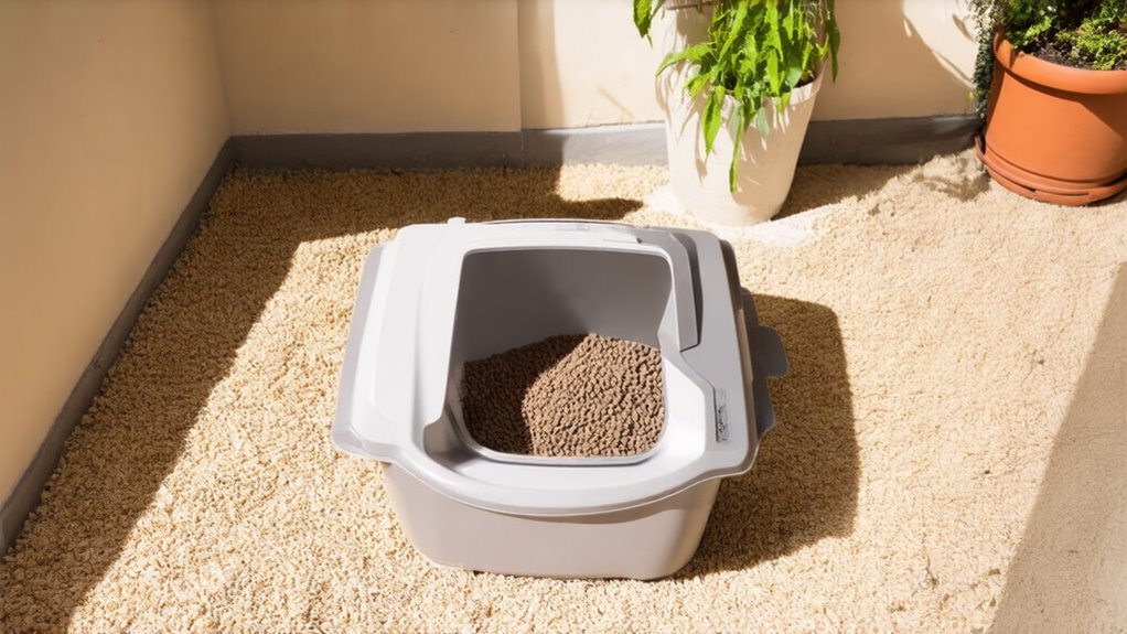 cat litter odor management