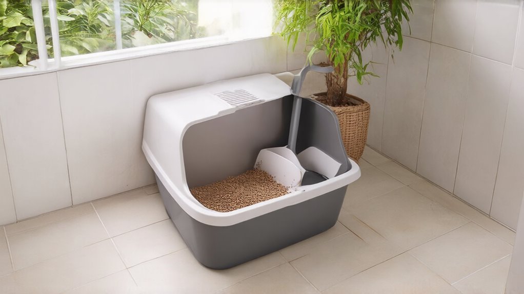 easy litter box care
