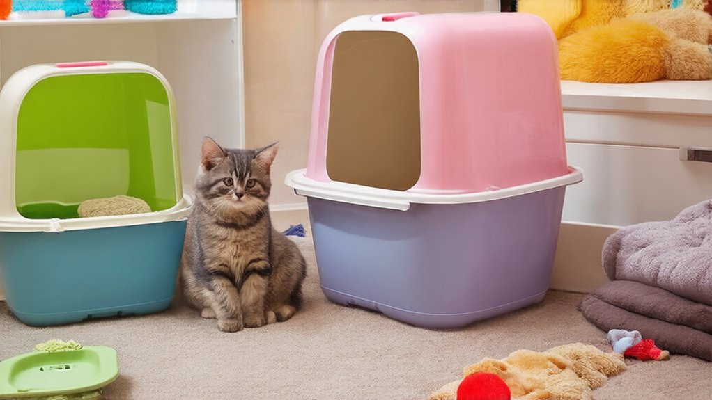 easy to clean kitten litter