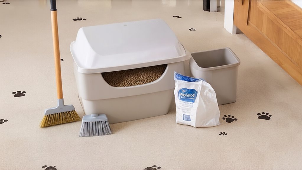 effective cat litter cleaning