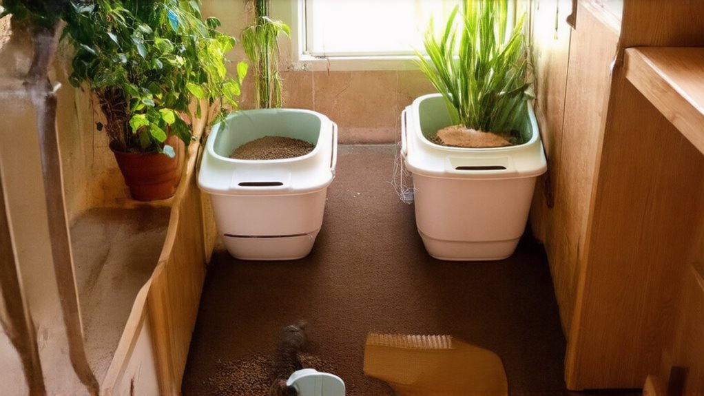 multi cat litter box maintenance