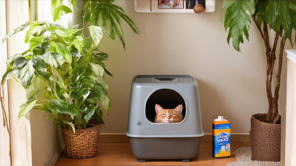 reduce litter box odor