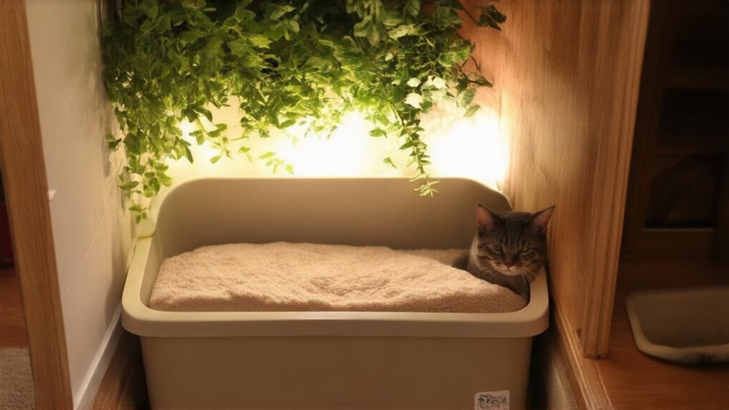 senior cat litter maintenance