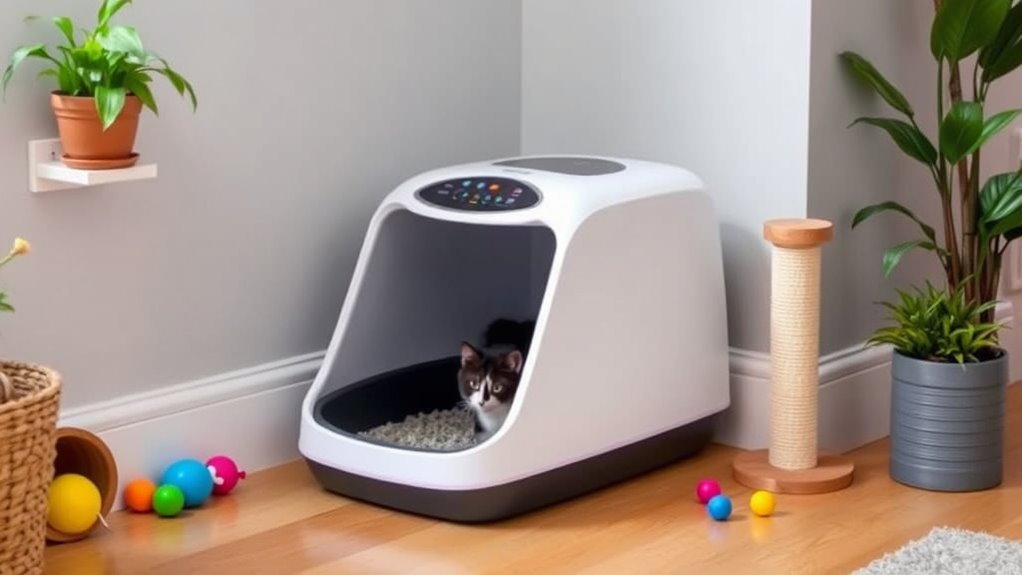 affordable automatic cat litter