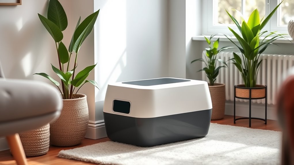 affordable automatic litter boxes