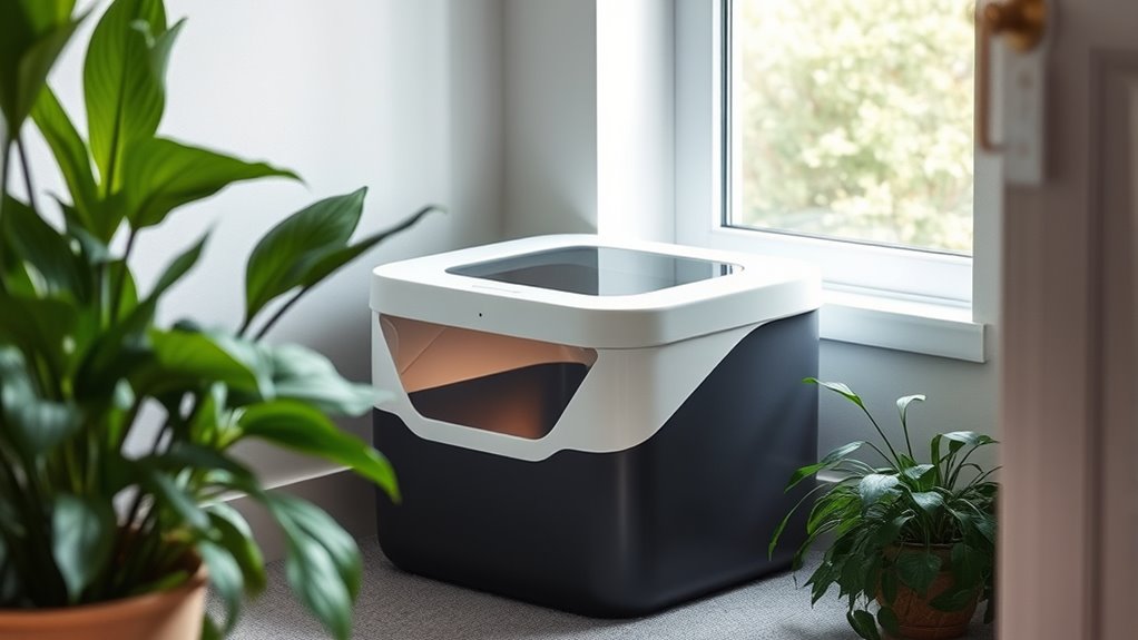 affordable self cleaning litter boxes