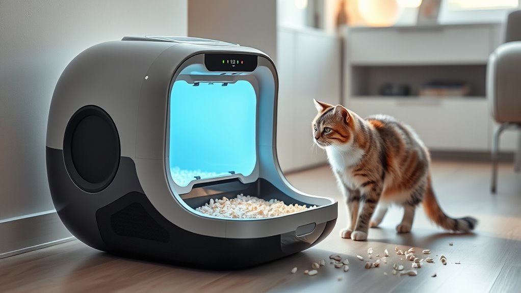 effortless cat litter cleanup