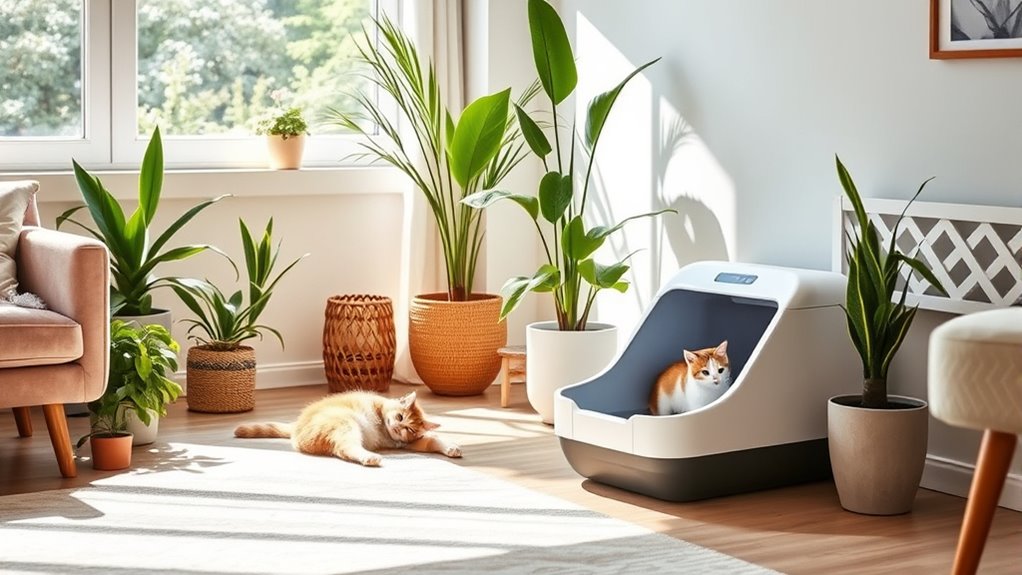 self cleaning litter box solutions