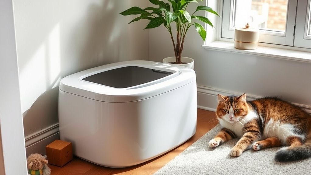 self cleaning litter boxes for cats
