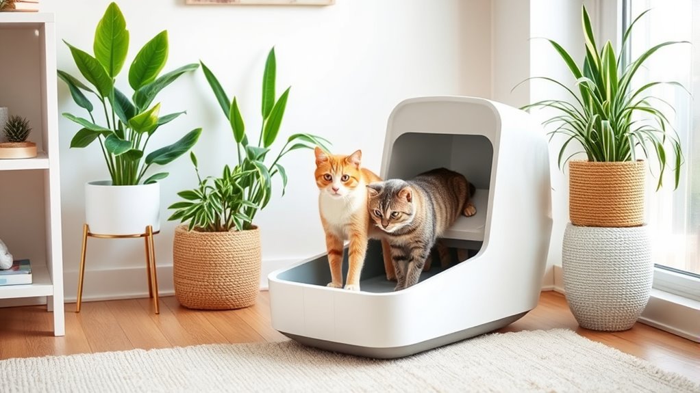 self cleaning litter boxes ranked
