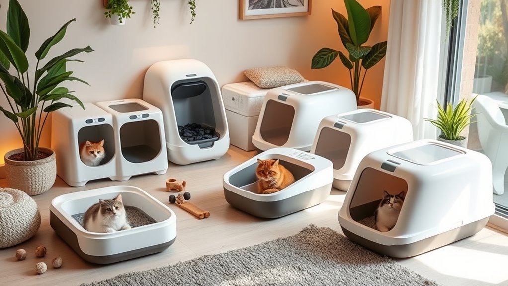 self cleaning litter boxes solutions