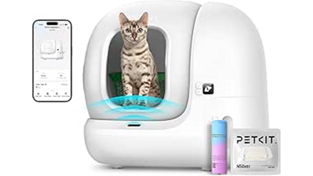 self cleaning litter tray